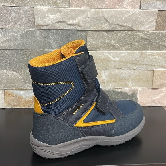 Geox Kids Kuray ABX Waterproof Snow Boot - Picture 8 of 9